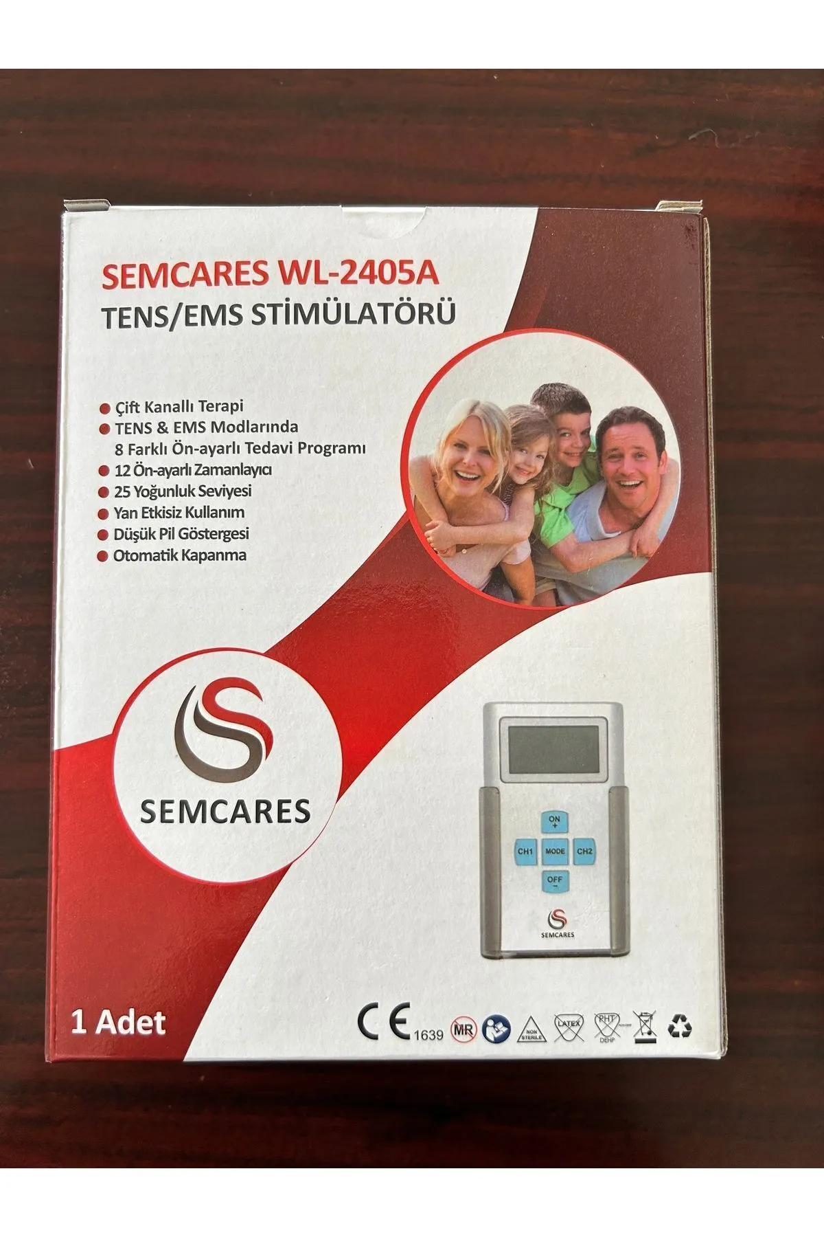 SEMCARES%20WL-2405A%20TENS/EMS%20STİMÜLATÖRÜ