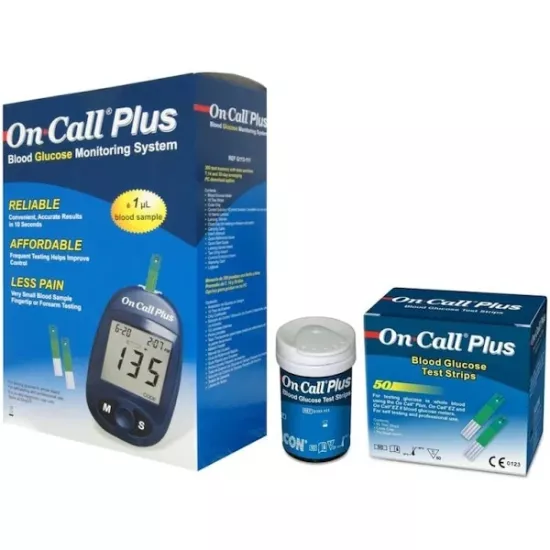 On Call Plus Şeker Ölçüm Cihazı +50 Strip