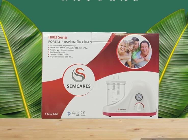 Semcares H003-C Cerrahi Aspiratör Cihazı 1 Lt